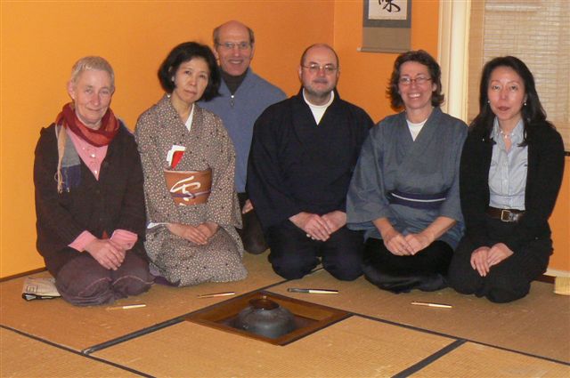L to R: Jaku, Kyoko Machida, Thierry Geerinckx, Ulrich Haas, Chantal Verdoodt, Akemi Takamatsu